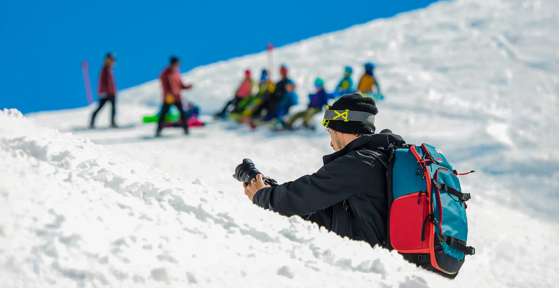 Imagen servicio fotografía fotografo alumnos pistas